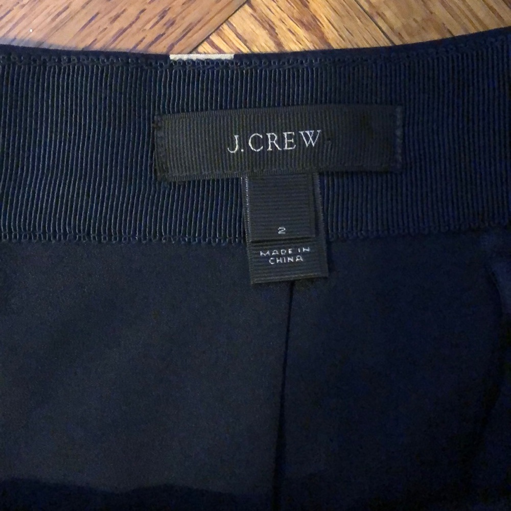 EUC J. Crew Polka dot mini skirt - Picture 3 of 4